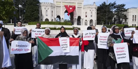 İstanbul'da protesto edildi